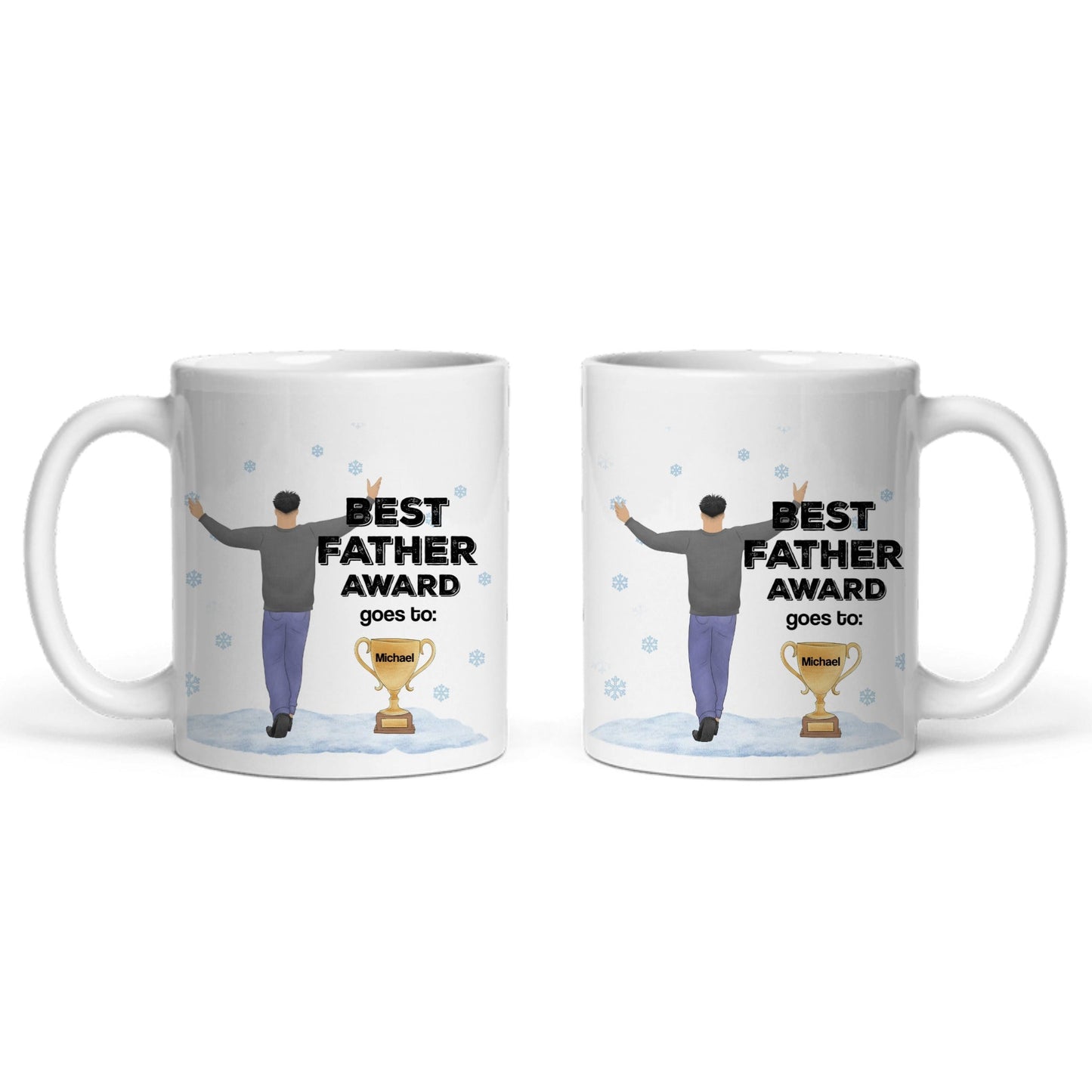 Bester Vater Auszeichnung Weihnacht Keramiktasse