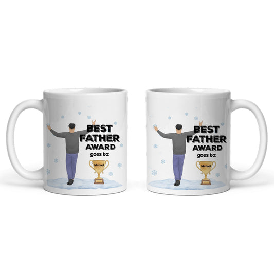 Bester Vater Auszeichnung Weihnacht Keramiktasse