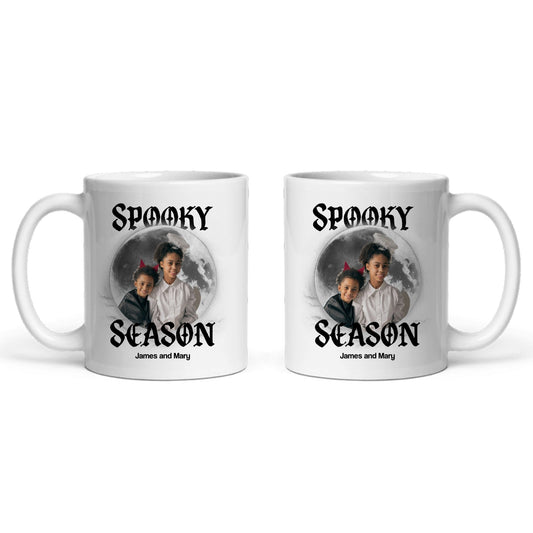 Gruselige Jahreszeit Halloween Keramiktasse