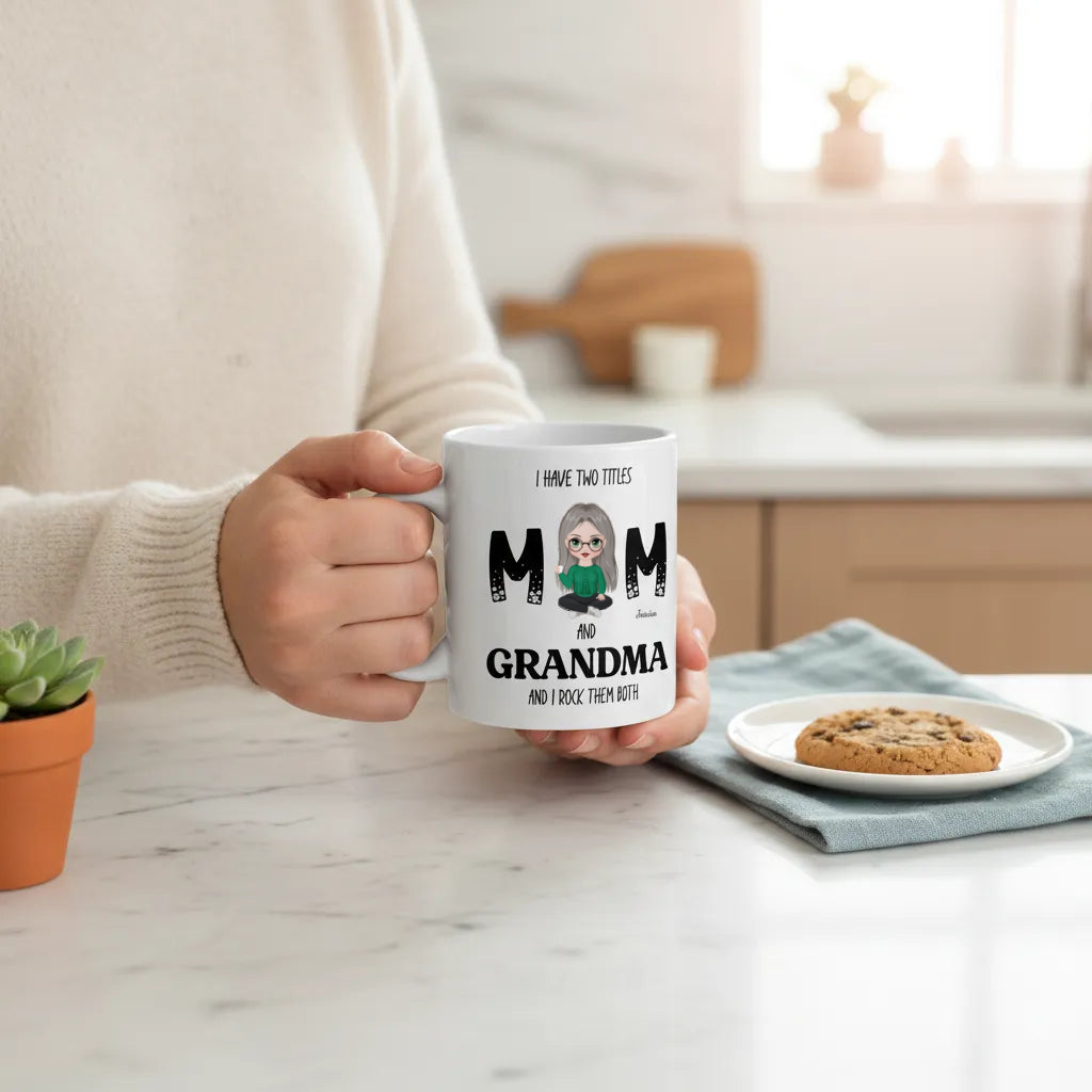Ich habe zwei Titel Keramiktasse