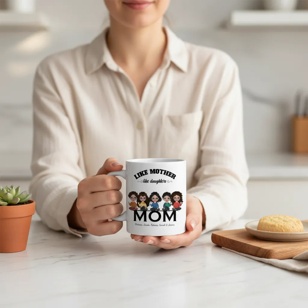 Wie die Mutter, so die Tochter Keramiktasse