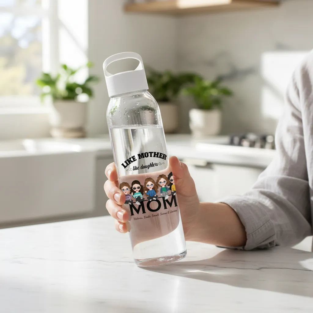 Wie die Mutter, so die Tochter Wasserflasche 650 ml