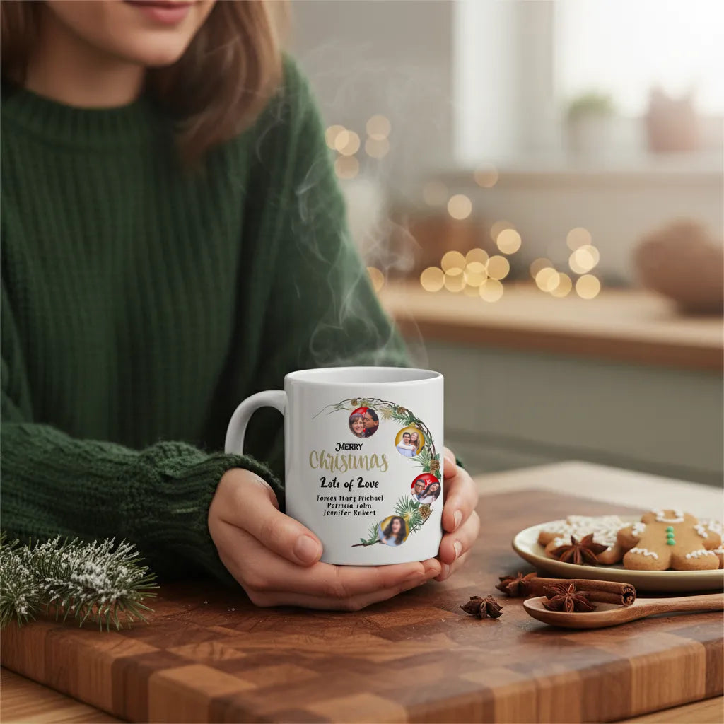 Frohe Weihnachten Keramiktasse