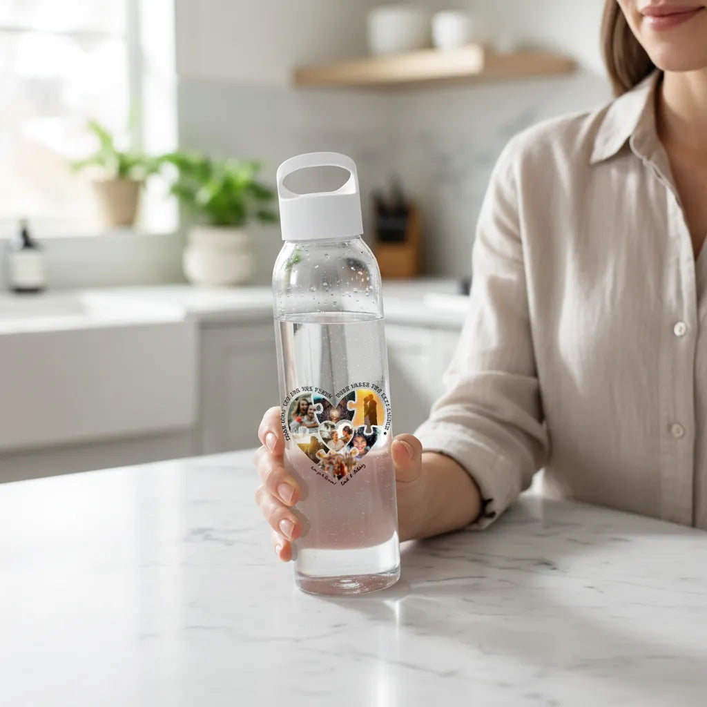 Muttertag Bild Upload Wasserflasche 650 ml
