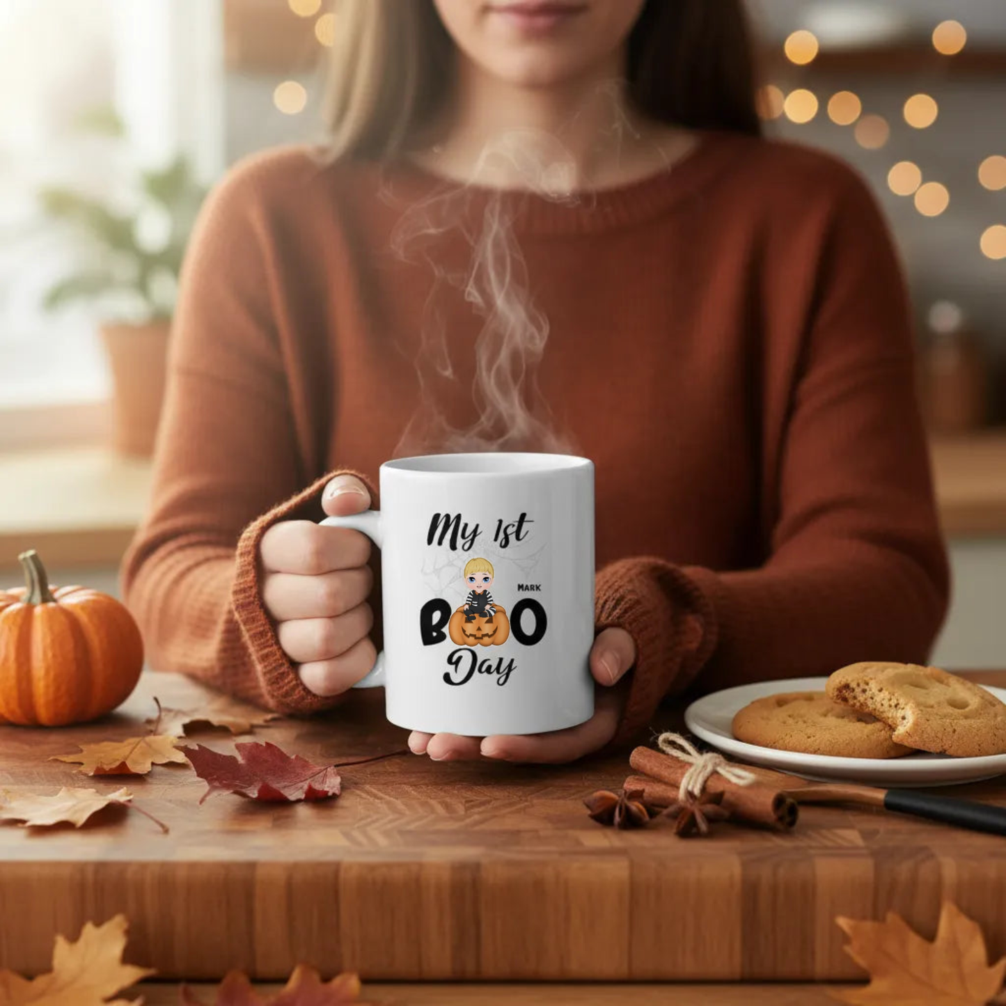 Mein erster Boo Tag Halloween Keramiktasse