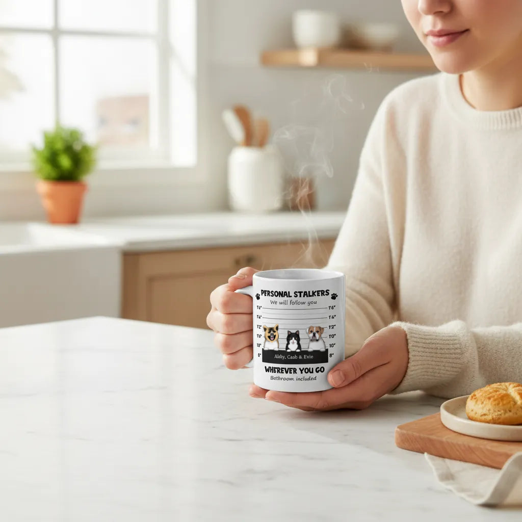 Persönliche Stalker Keramiktasse