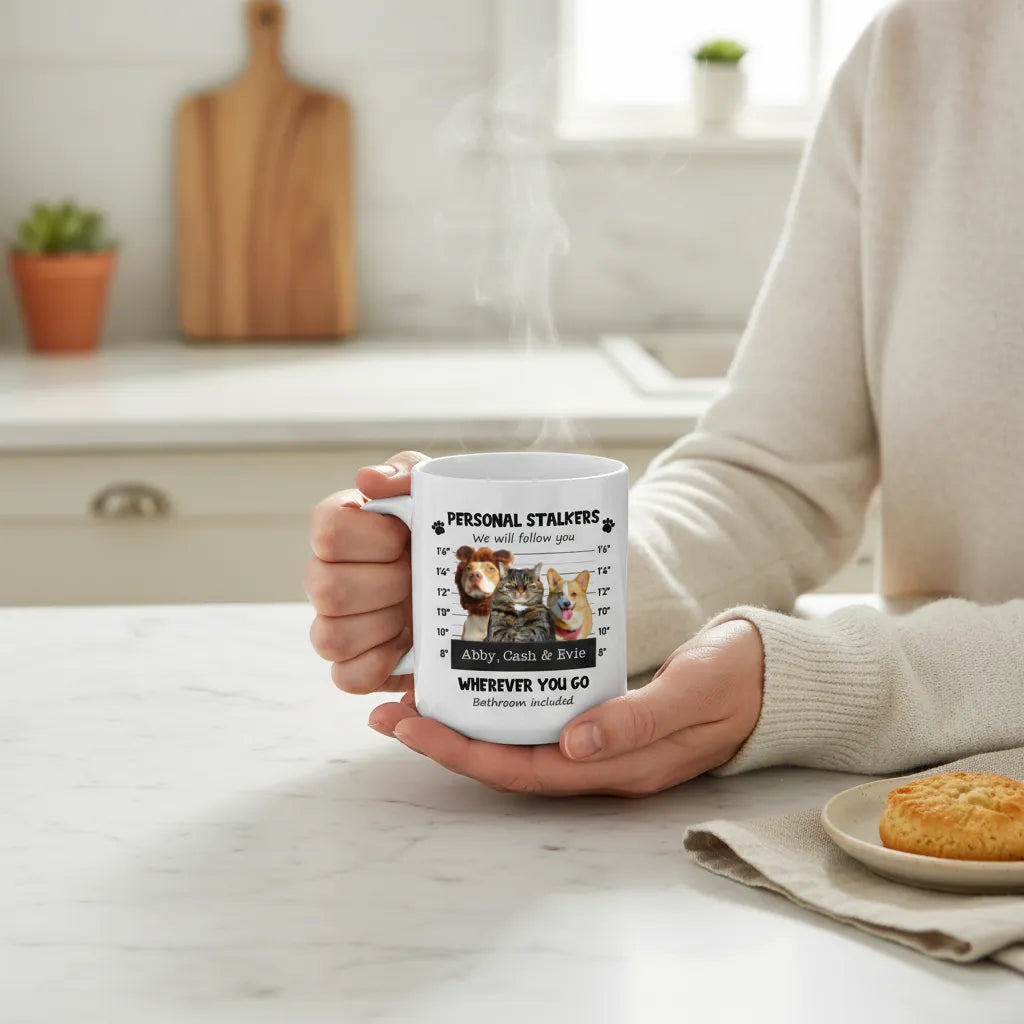 Persönliche Stalker Keramiktasse
