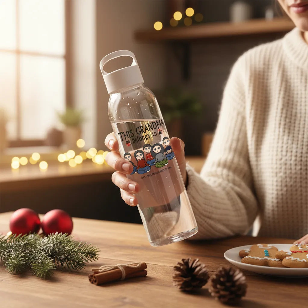 Diese Großeltern gehören zu Weihnacht Wasserflasche 650ml