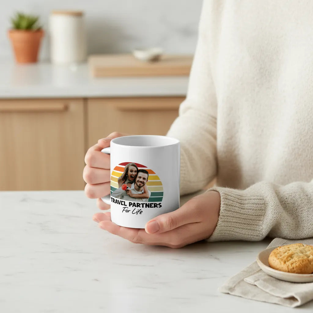Reisepartner fürs Leben Keramiktasse