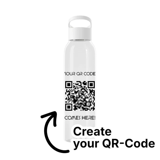 Dein QR Code Wasserflasche 650 ml